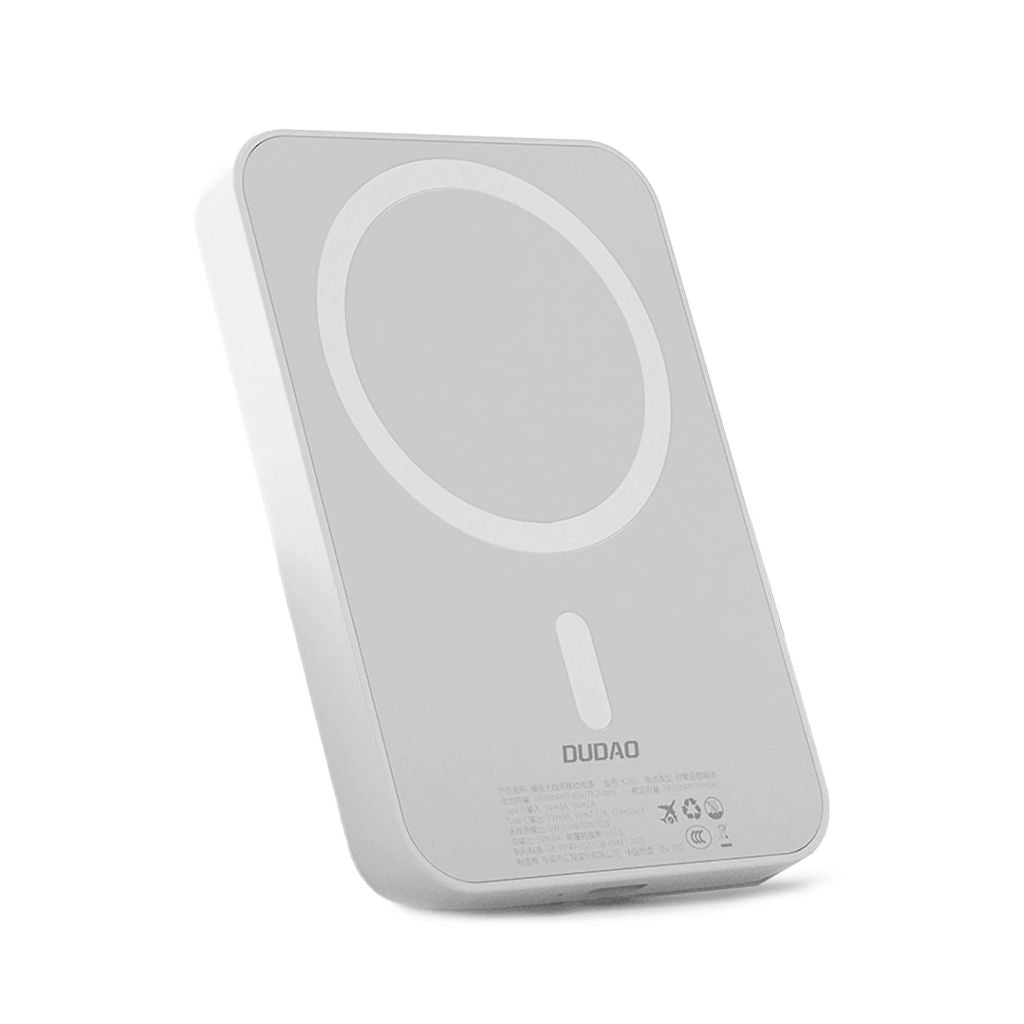 Dudao K26S Powerbank 5000mAh MagSafe / USB-A / USB-C 20W - White