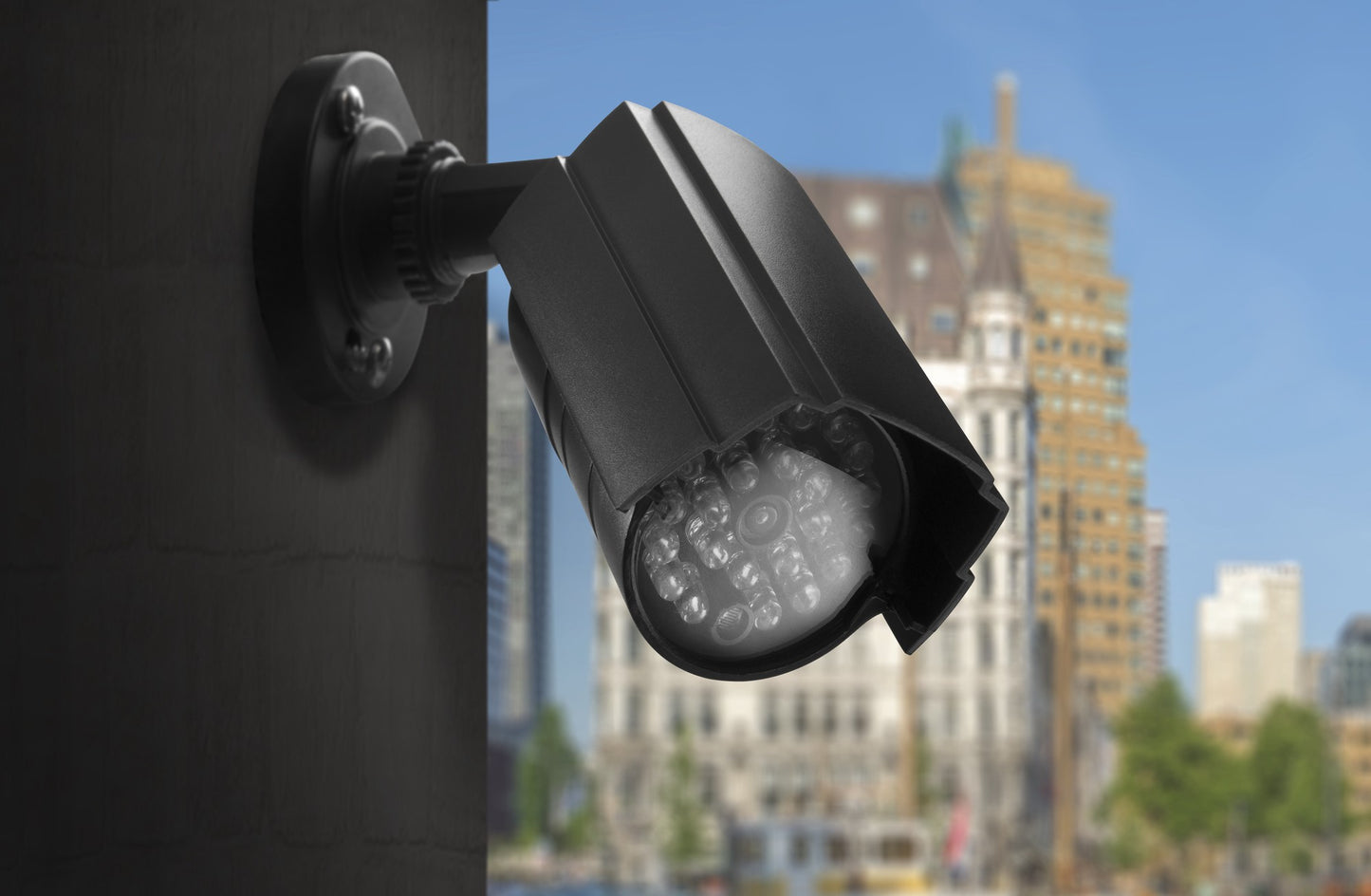 Dummy Security Camera Set, Indoor & Outdoor, 4-Pack