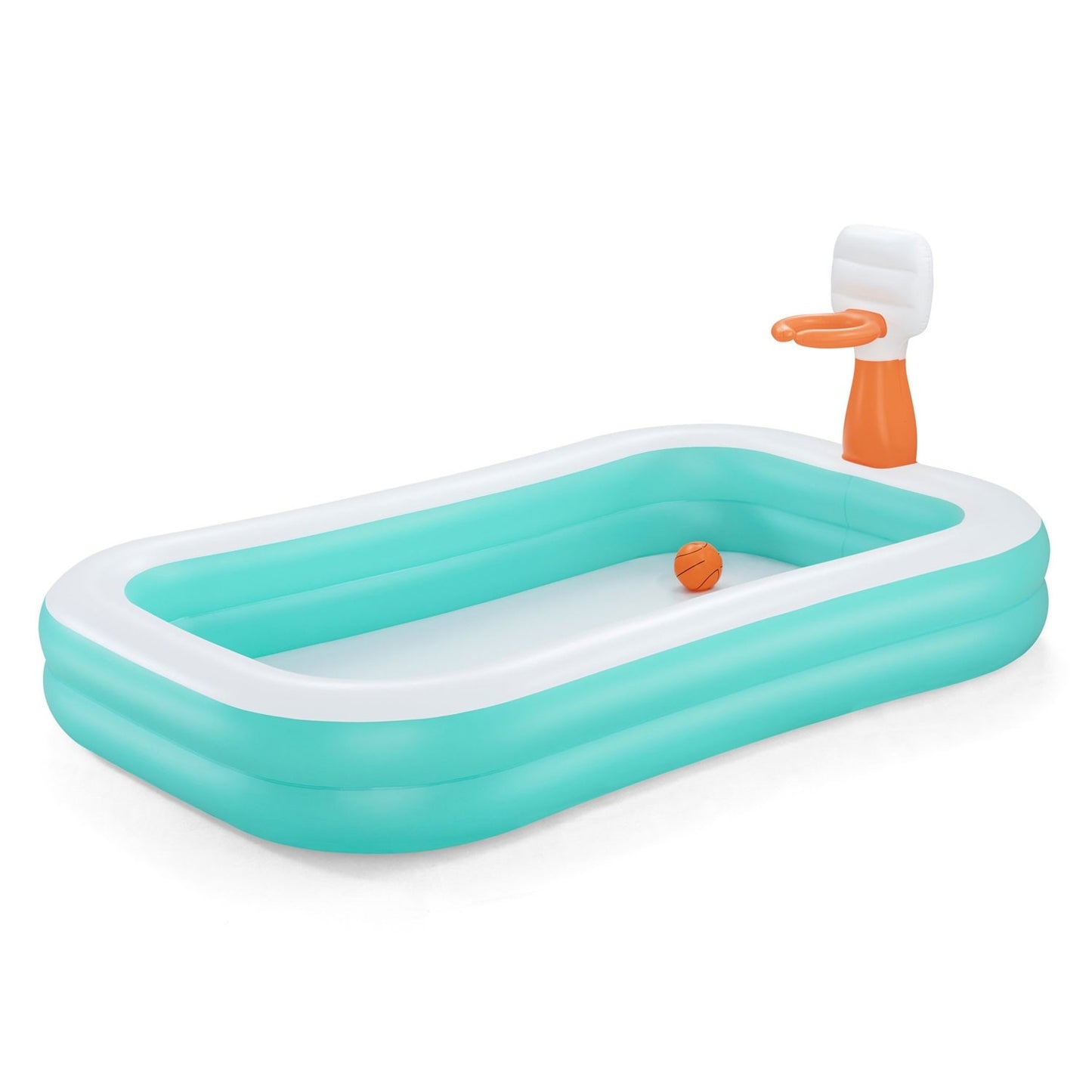 Dunk'N Splash inflatable pool 251 x 168 x 102 cm Bestway 54445
