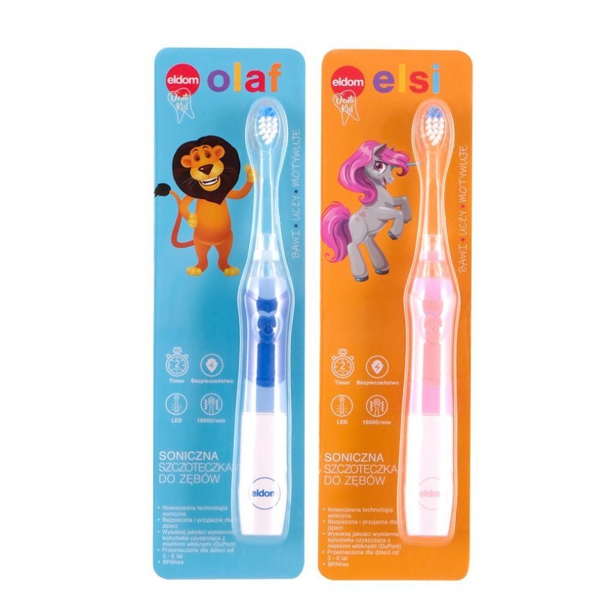 ELDOM SD50N sonic toothbrush for children, blue