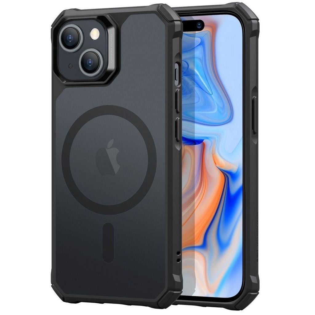 ESR iPhone 15 Plus Case Air Armor Halolock Magsafe - Frosted Black