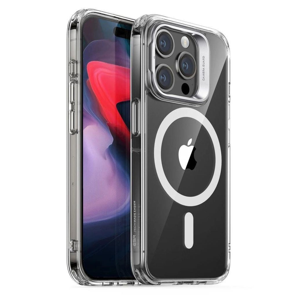 ESR iPhone 15 Pro Magsafe Classic kickstand Halolock Cover - Transparent