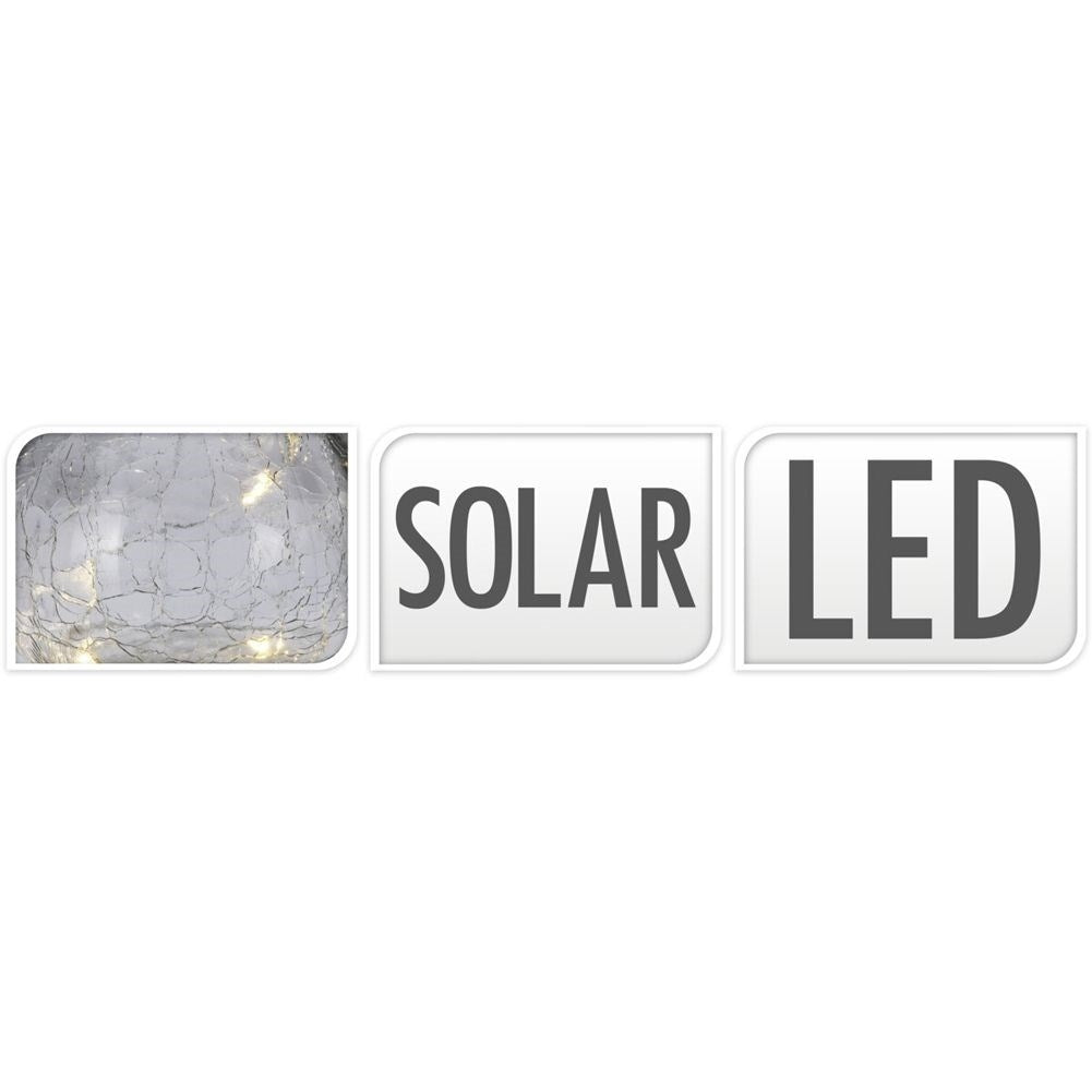 Ecological solar lamp for garden, balcony and terrace