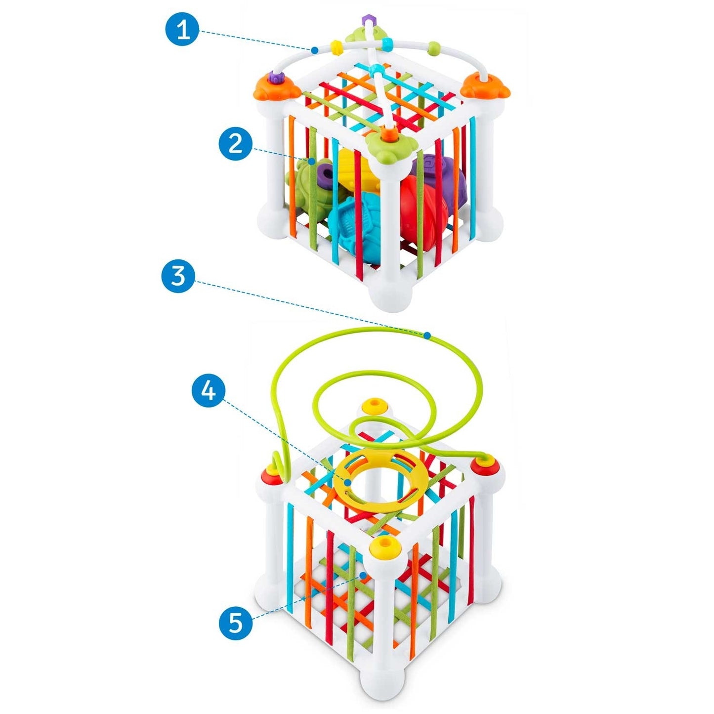 Educational toy cube RK-759 Ricokids