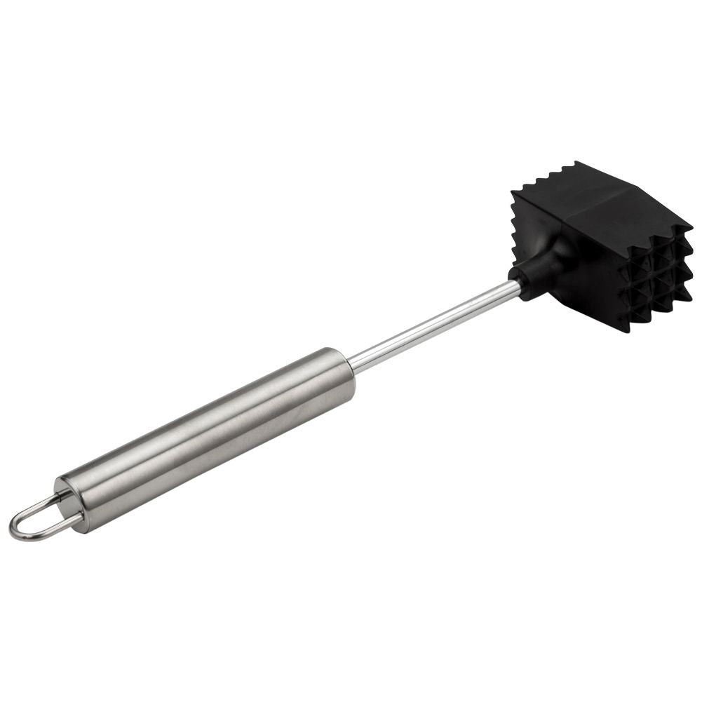 Effective and robust meat mallet with double-sided head