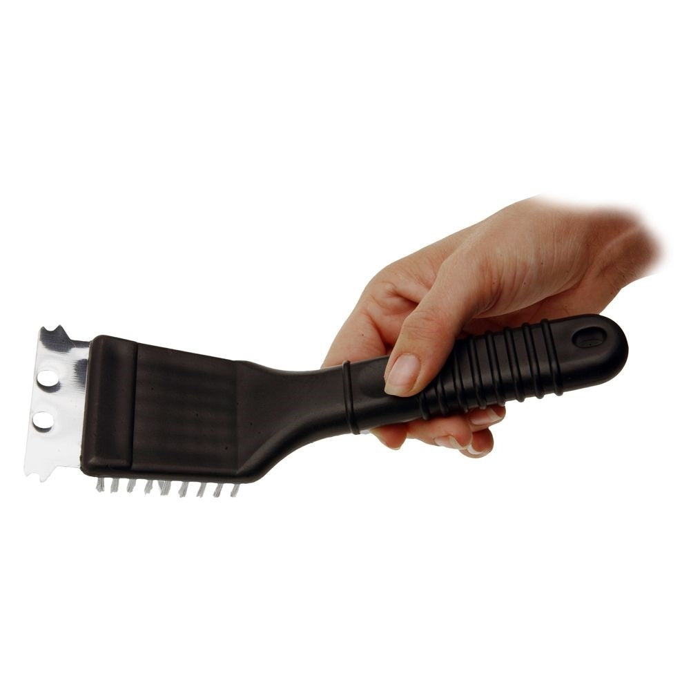 Effective brush for grill and oven grates, removes burnt-on dirt