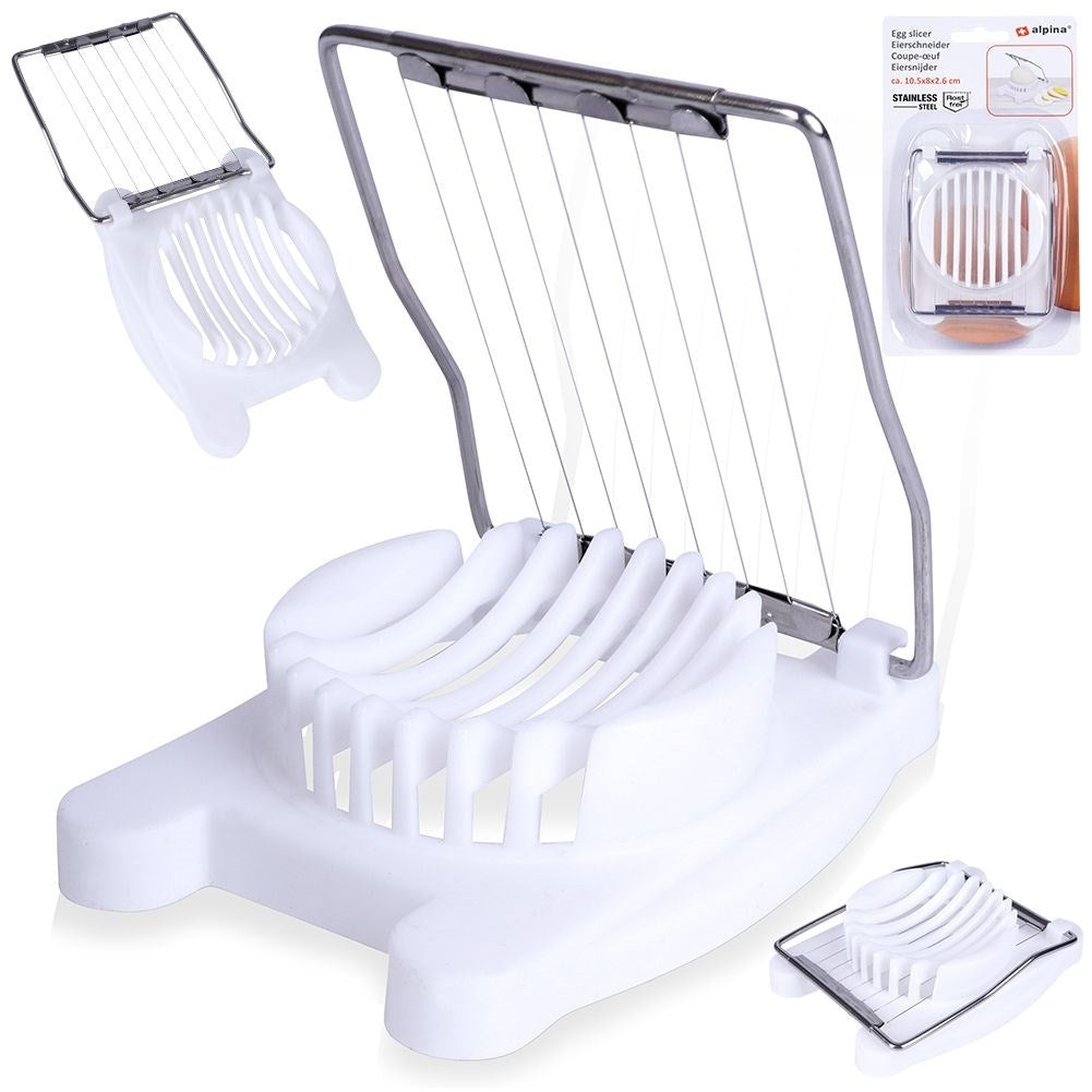 Egg slicer for eggs, vegetables and fruit