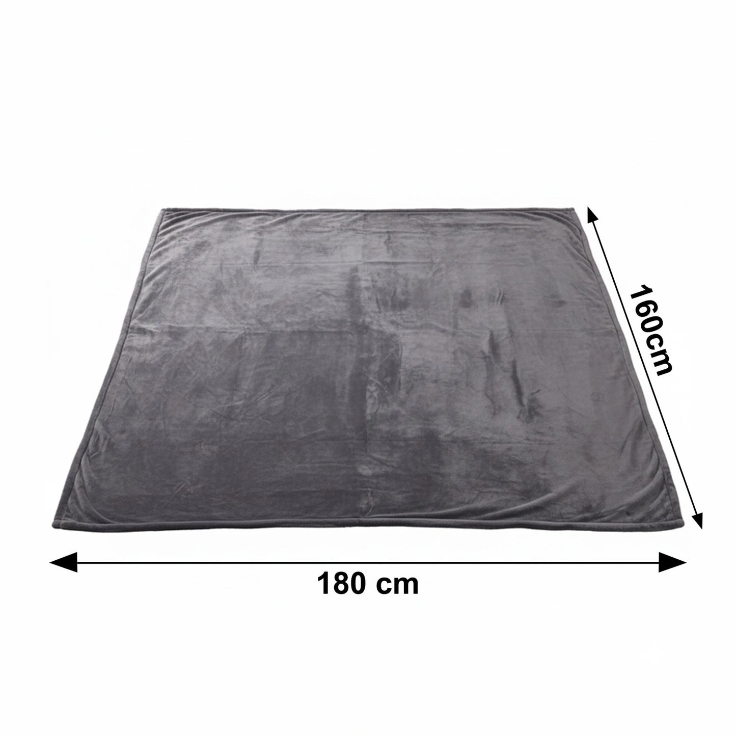 Electric Blanket 160x180 cm, Dual Control, Fast Heating