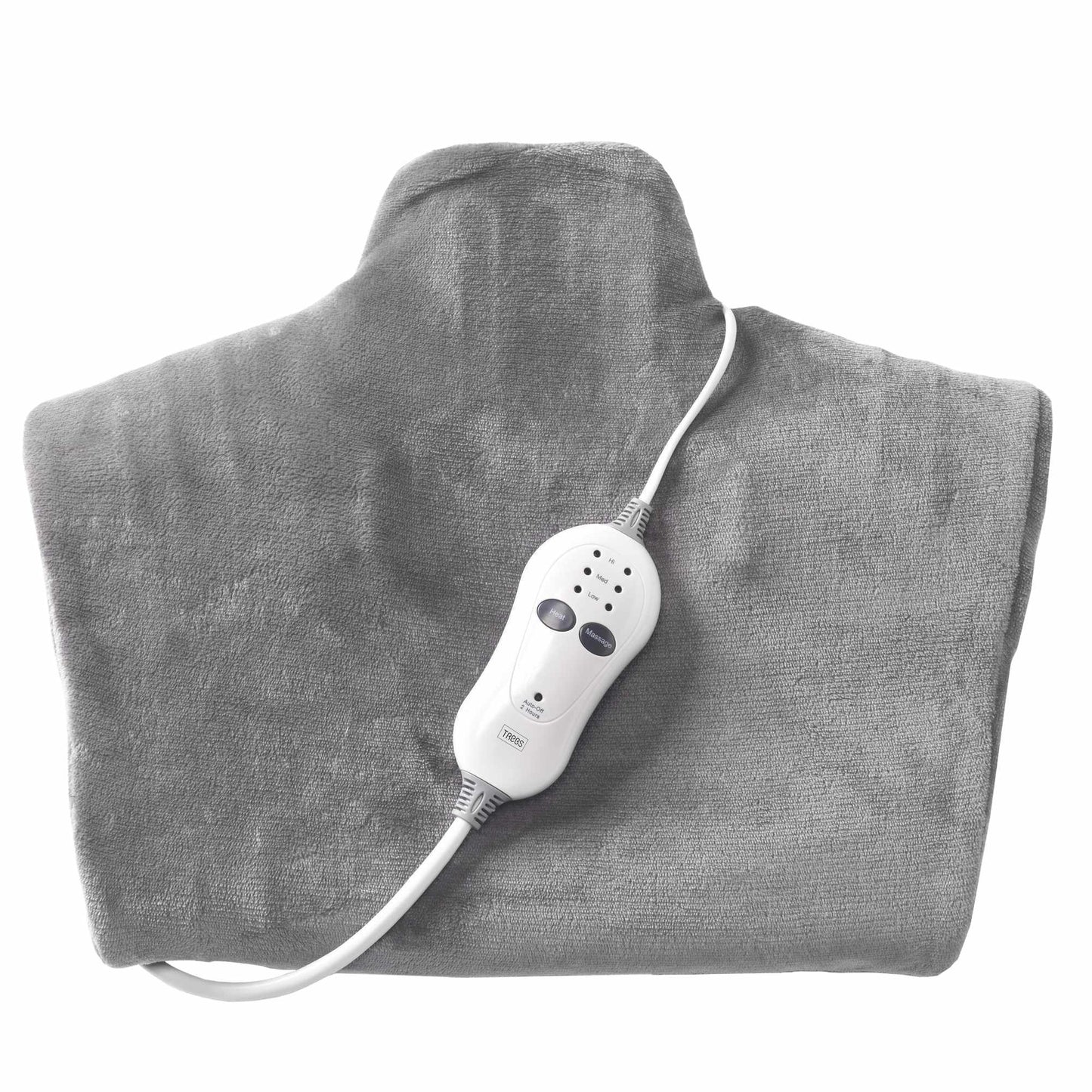 Electric Heat & Massage Cushion, 66x85cm, Auto-Off