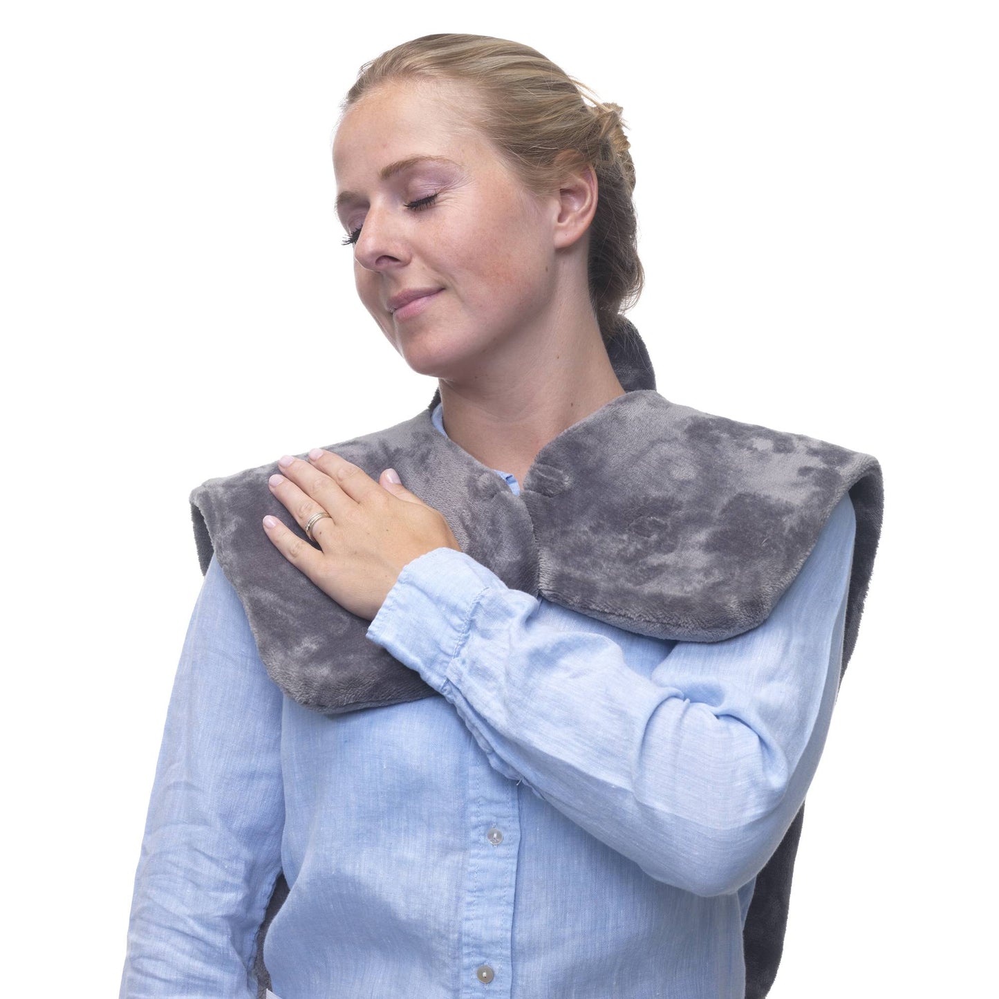 Electric Heat & Massage Cushion, 66x85cm, Auto-Off