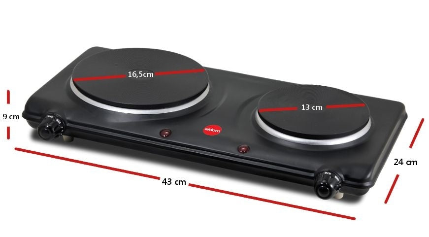 Electric cooker, hotplate PG20 2250W