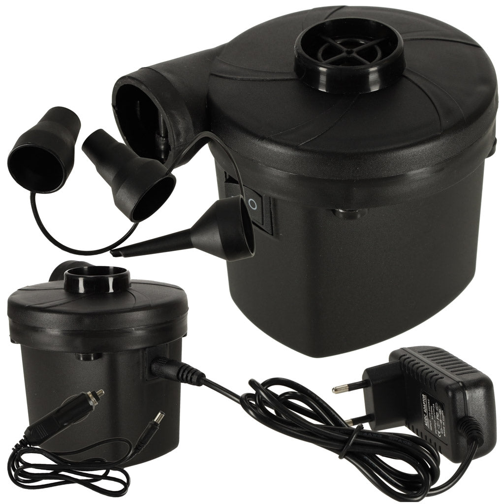 Electric mattress pump 12V/240V tips