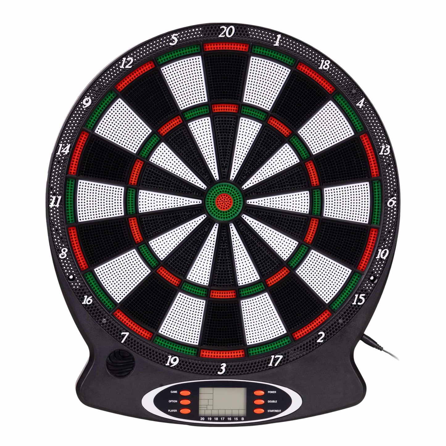 Electronic Dartboard Set, 38 cm, 18 Games, 6 Darts