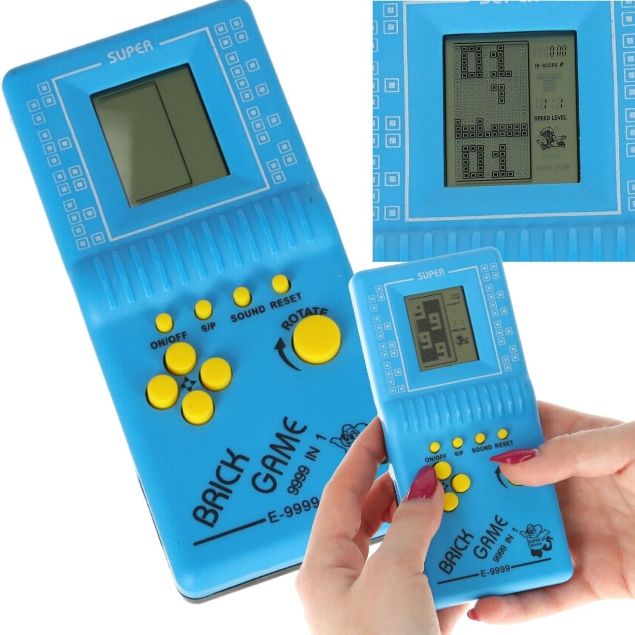 Electronic game Tetris 9999in1 blue