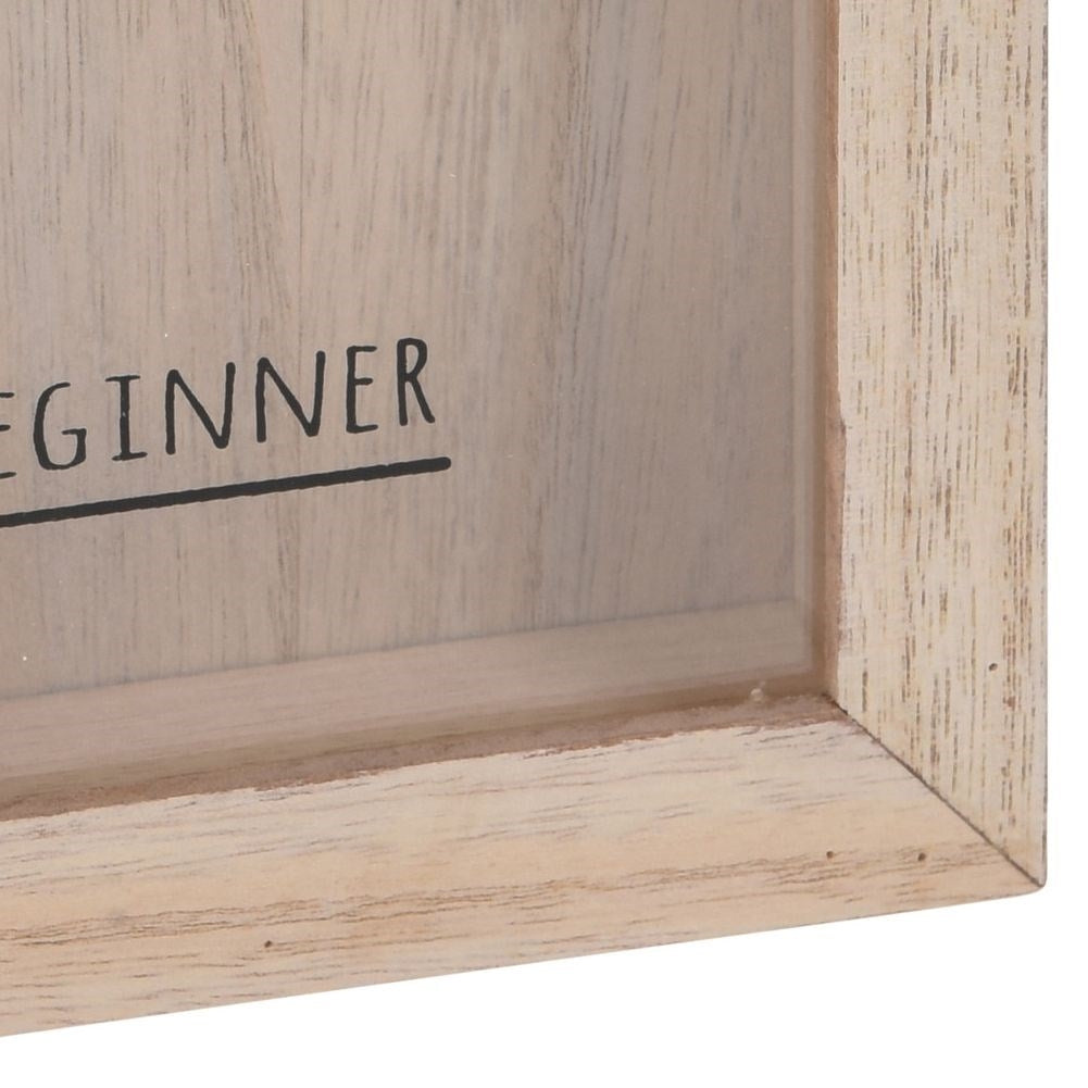 Elegant Wooden Frame for Collecting and Displaying Wine Corks