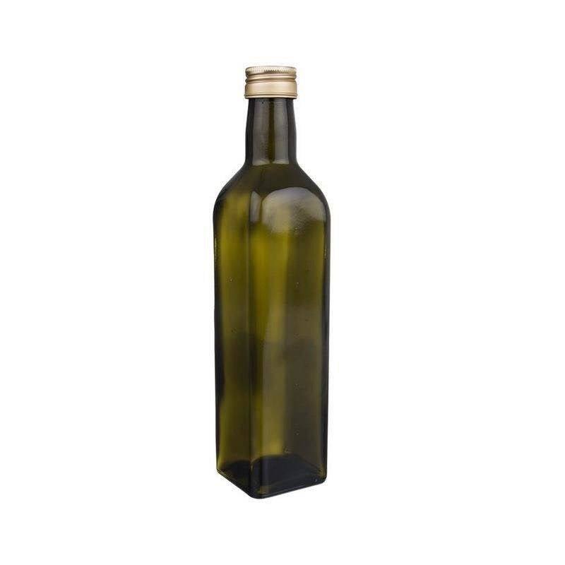 Elegant glass carafe for oil/vinegar - high quality