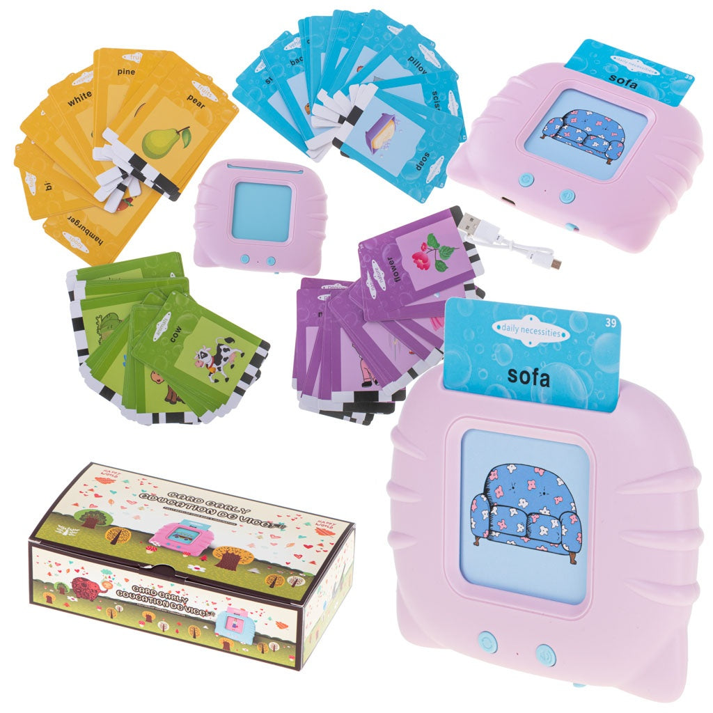 English vocabulary card reader 112 cards