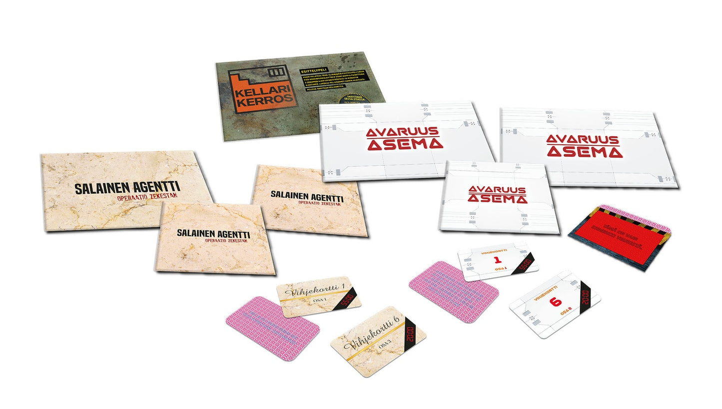 Escape Room Double Pack - Finnish