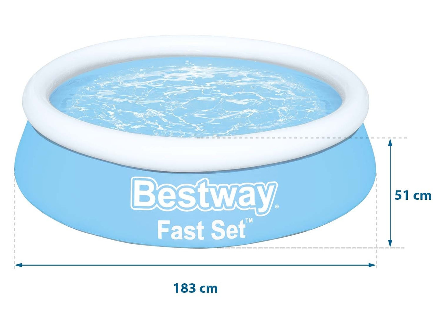 Expansion garden pool 183 x 51 cm Bestway 57392