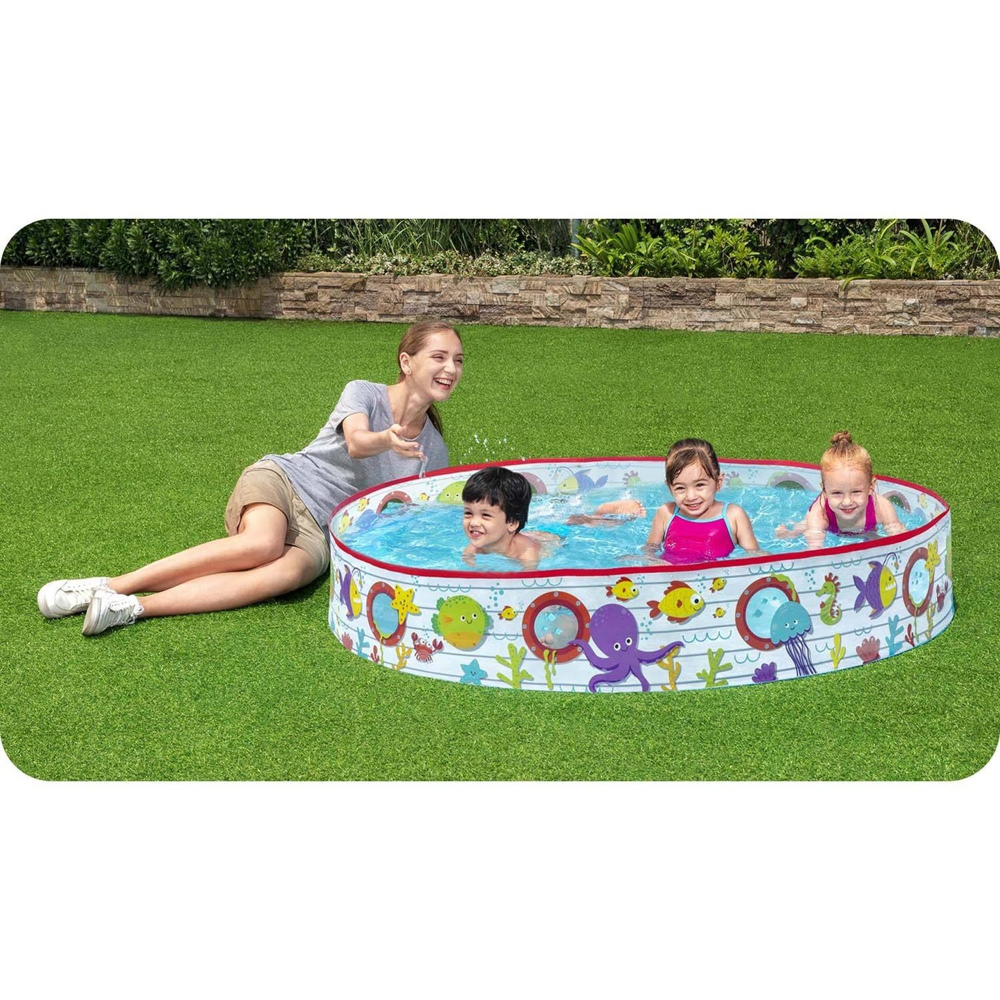 Expansion pool for children with fish 152 x 25 cm Bestway 55029