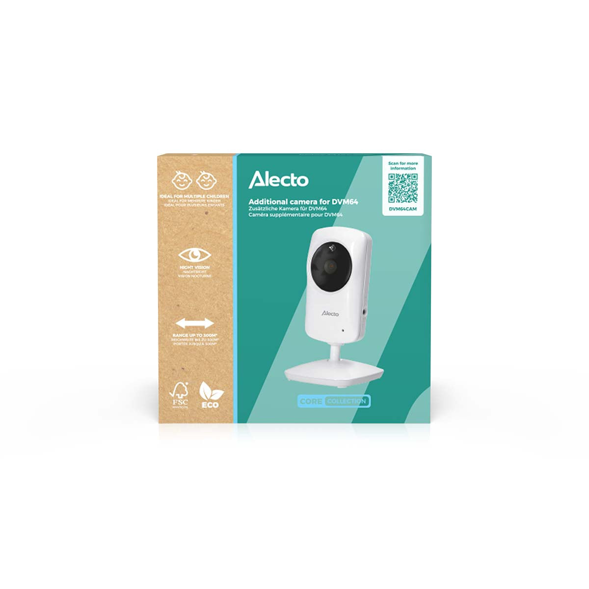 Extra Baby Monitor Camera with Night Vision