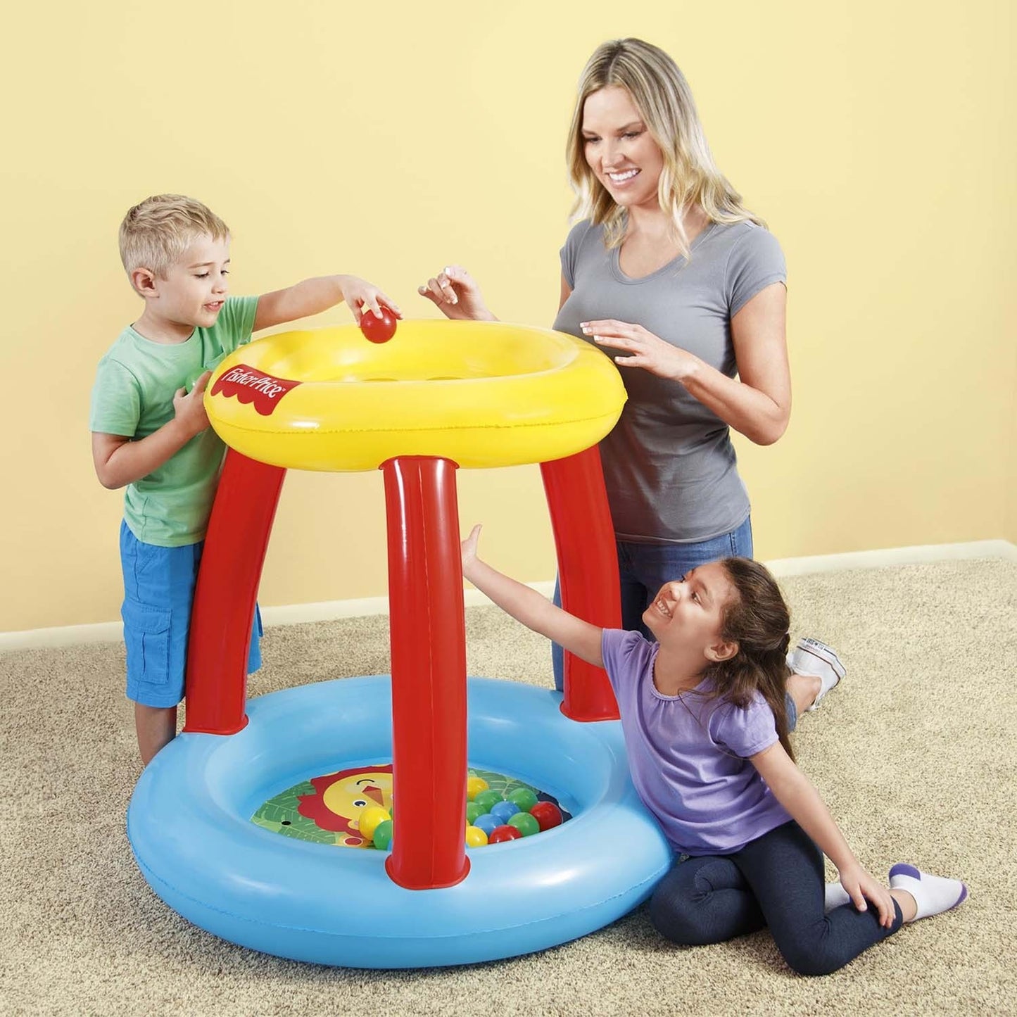 Fisher Price playpen + Bestway balls 93541