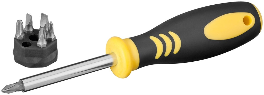 Fixpoint Screwdriver with Magnetic bit holder 6-in-1