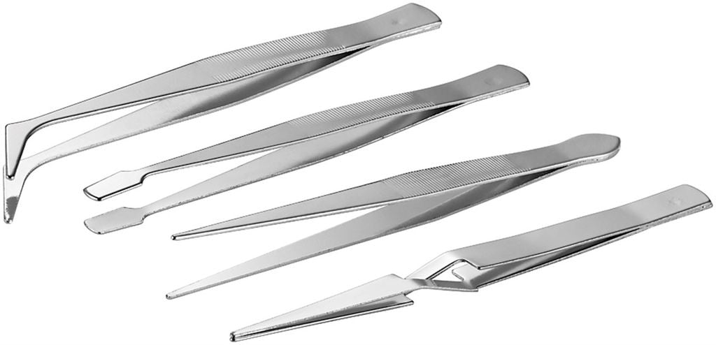 Fixpoint Tweezers Set 4 pcs