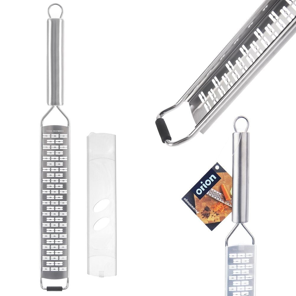 Flat grater 38 cm - Stainless steel, dishwasher safe