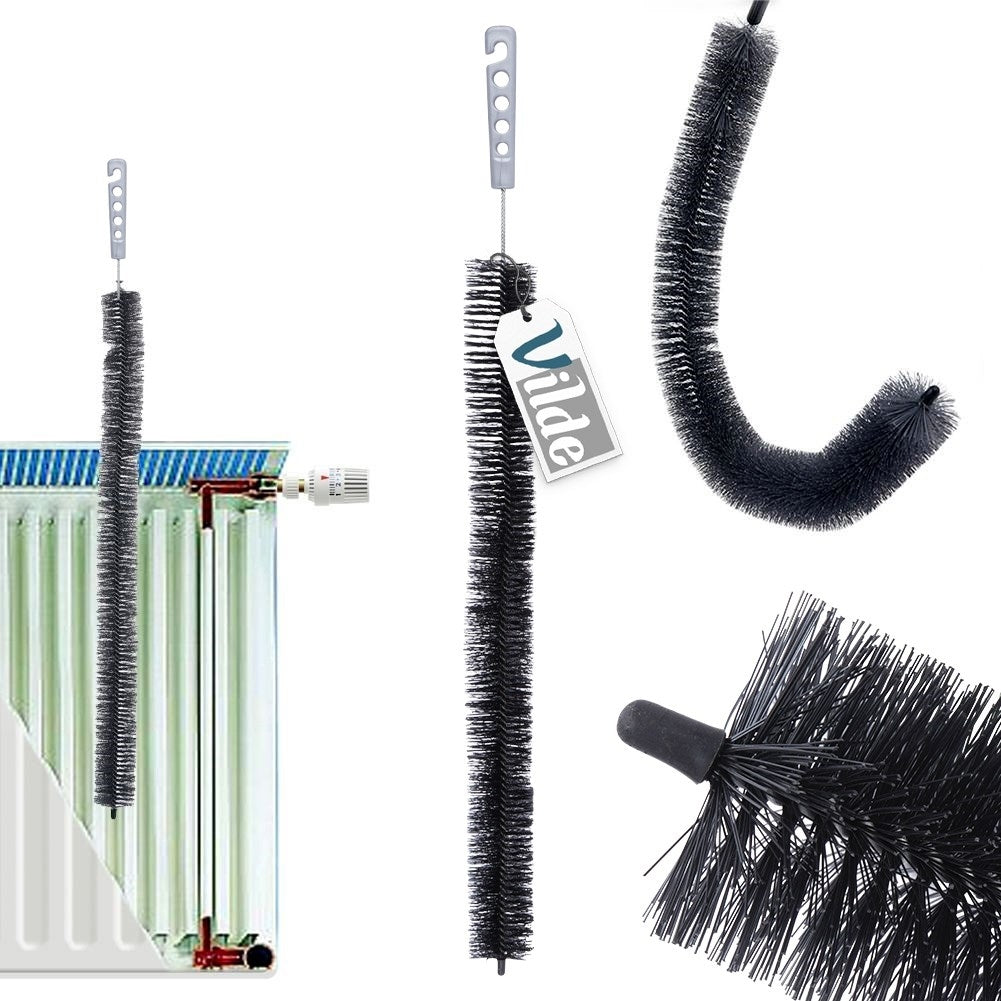 Flexible element brush for hard-to-reach areas