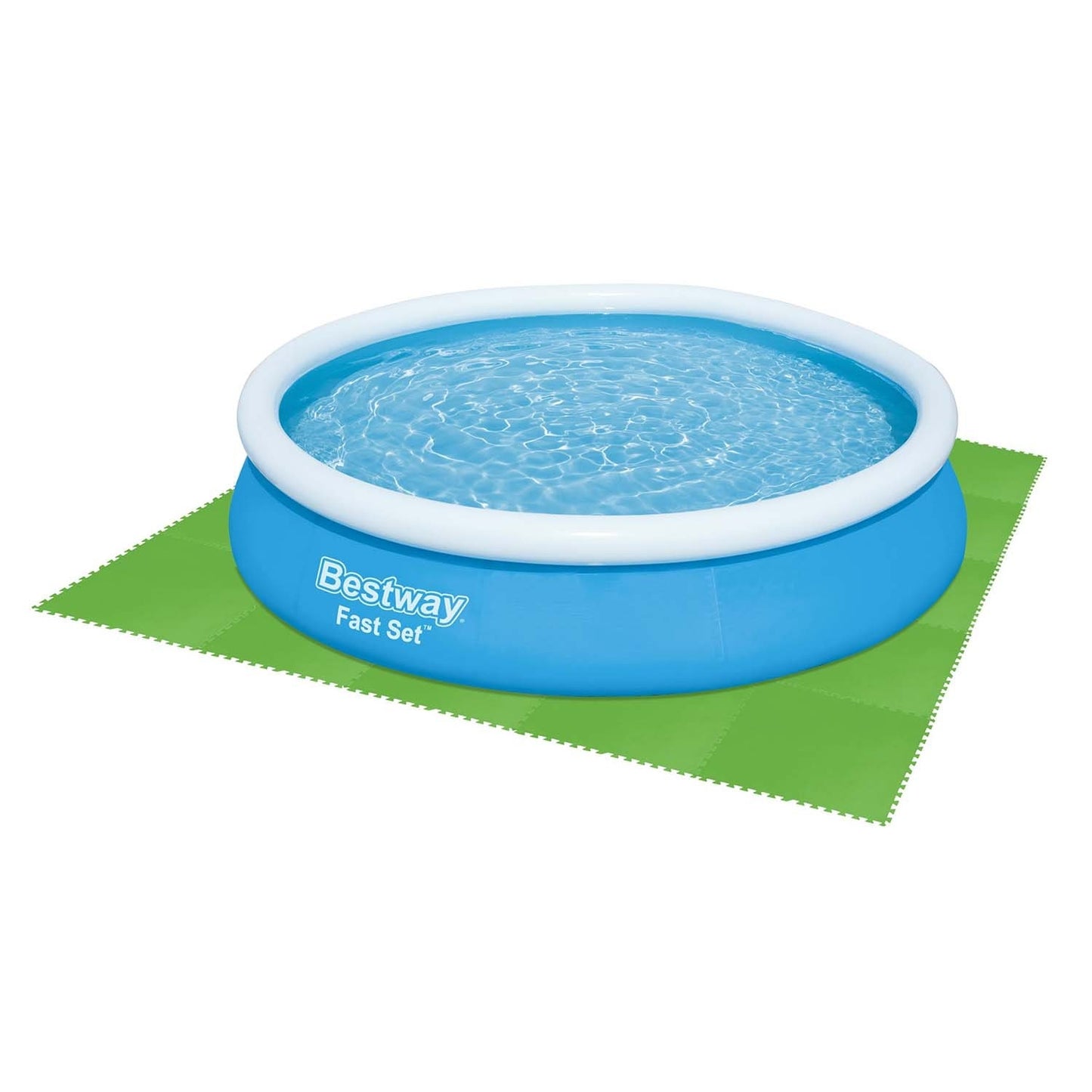 Foam mat for the swimming pool puzzle 78 x 78cm 9 pcs Bestway 58636