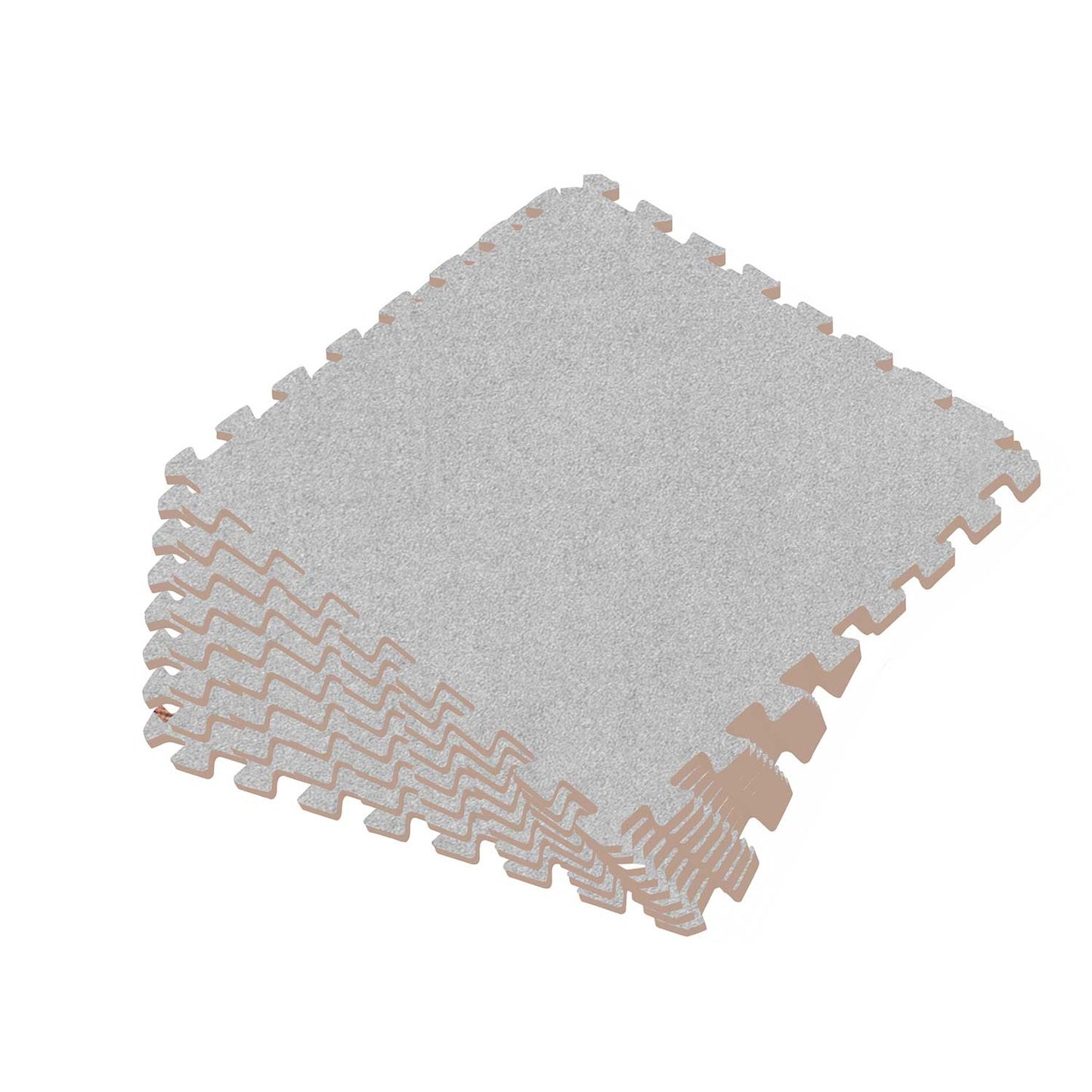 Foam rubber puzzle mat 180 x 120 cm Massido 6 pcs
