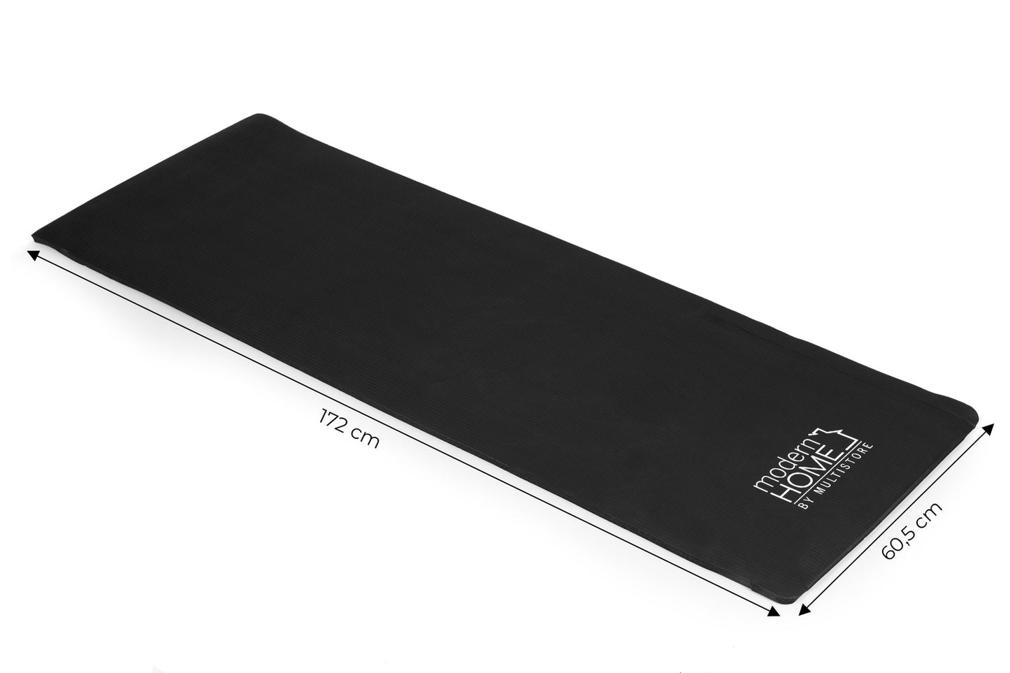 Foam training mat for fitness and yoga exercises 112cm