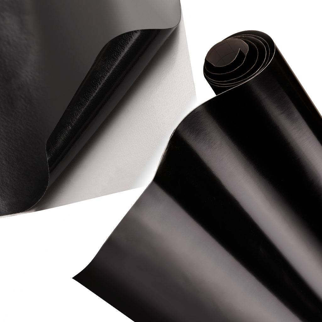 Foil roll light gloss black 1,52x30m