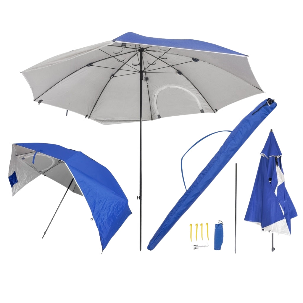 Folding beach umbrella tent garden large XXL
