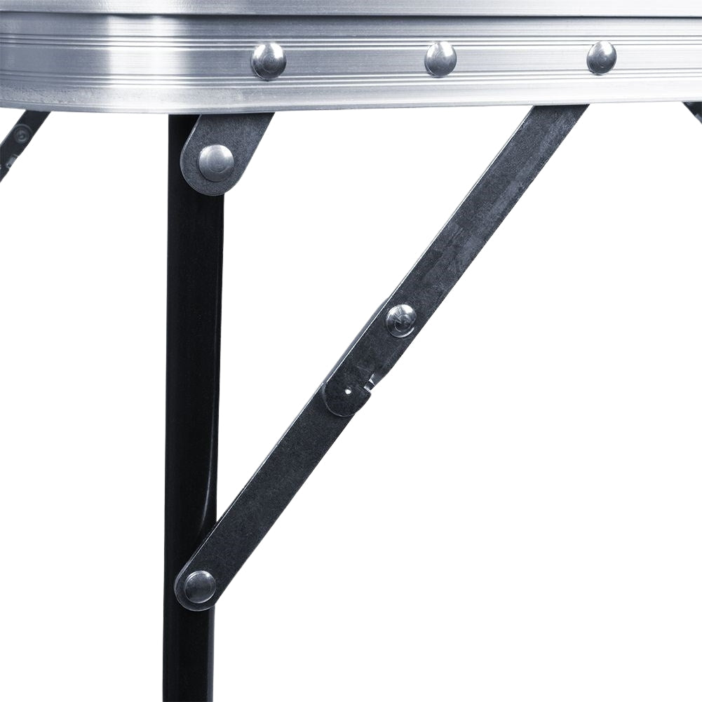 Folding camping table for travel and gardening