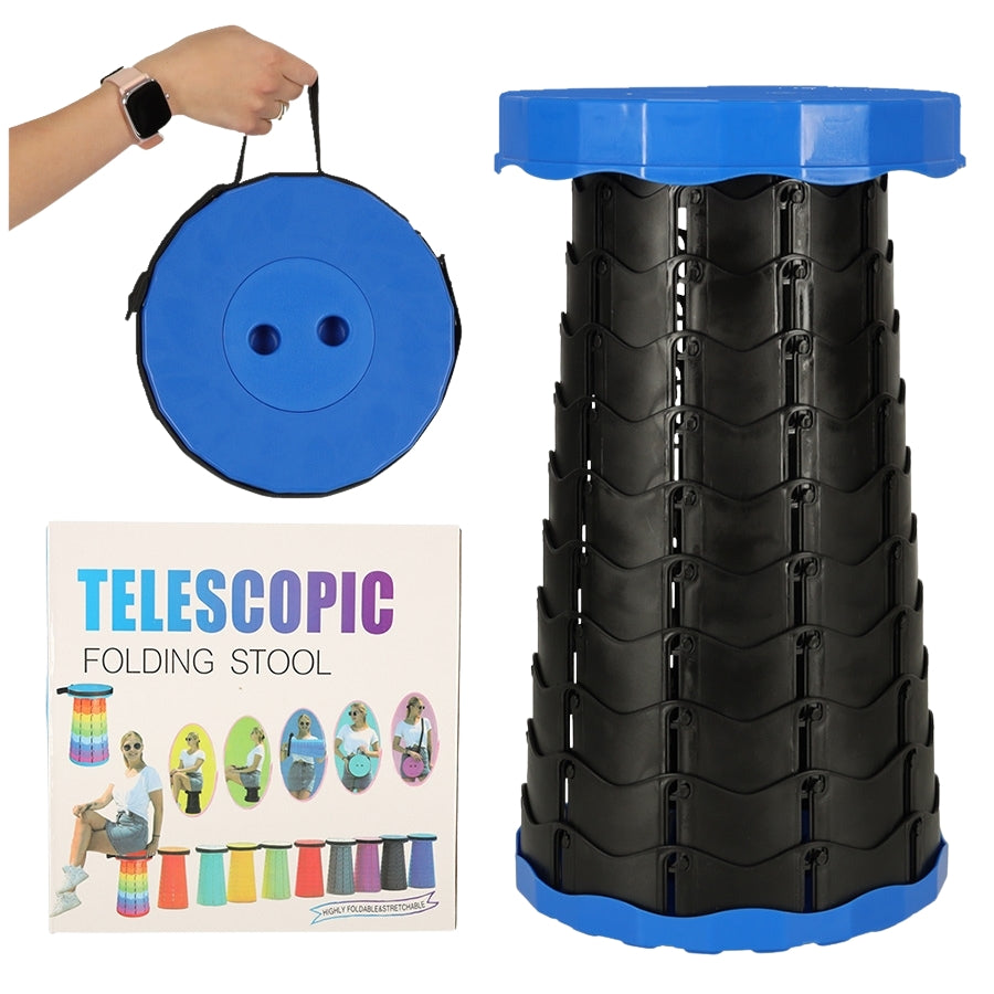 Folding chair folding stool stool blue