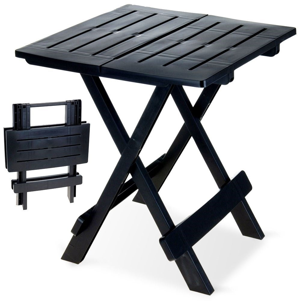 Folding weatherproof garden table in high quality material