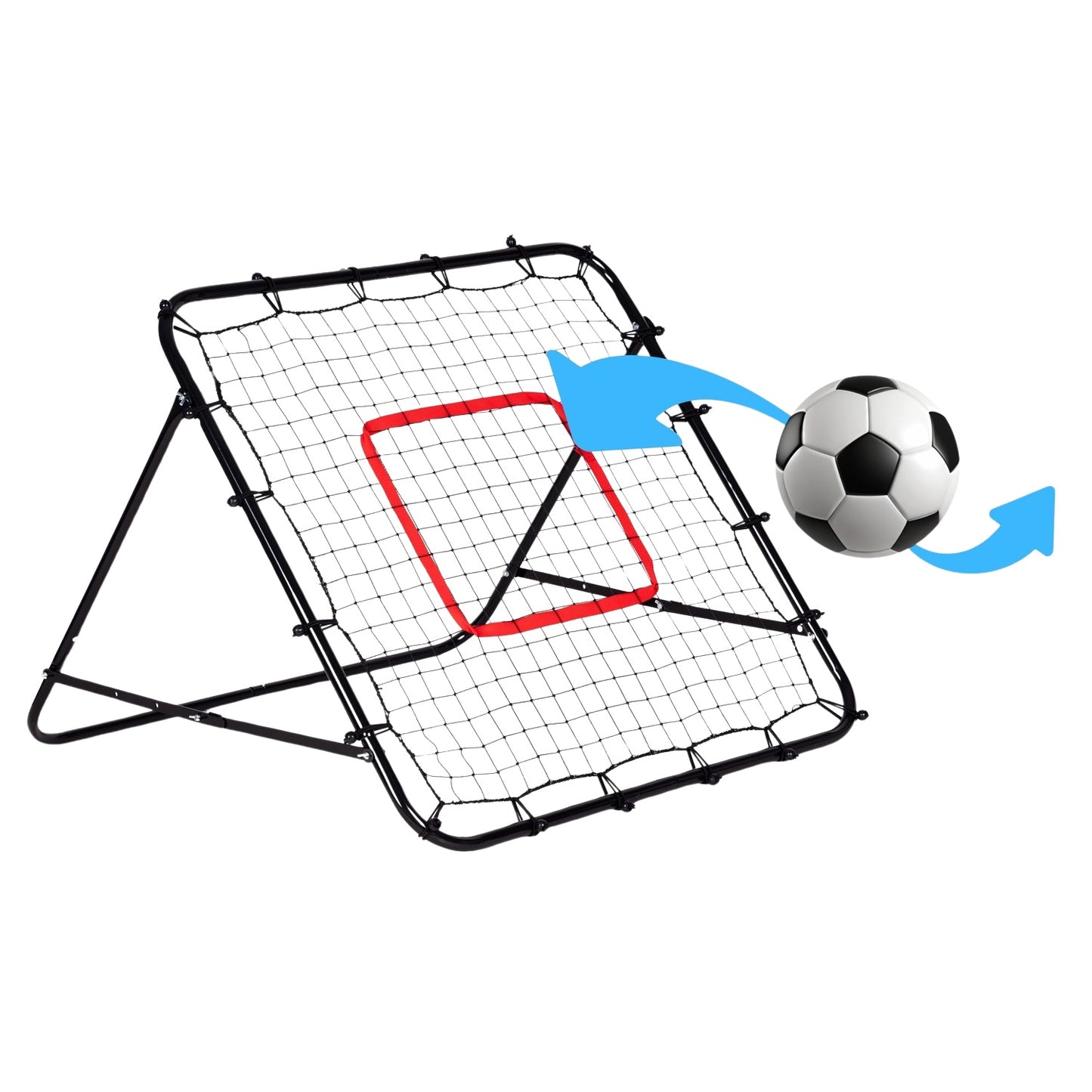 Football Rebounder Trainer – Ball Rebound Net 100x100 cm MultiGarden