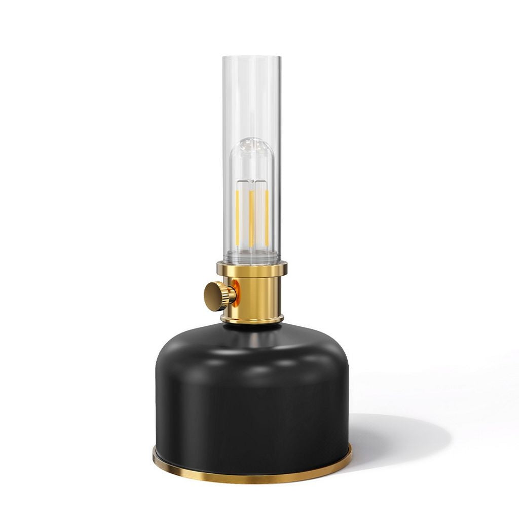 Forever Light Retro Petroleum LED Lamp - Black