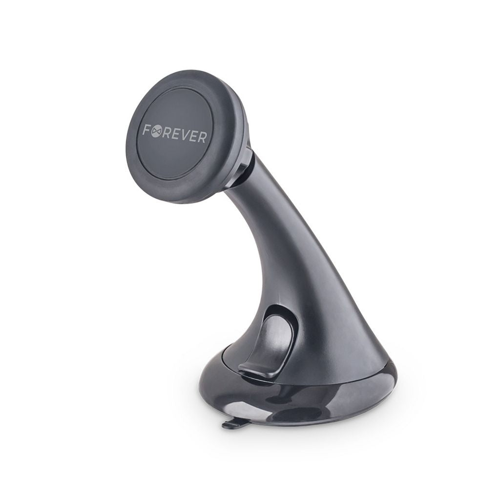Forever magnetic car phone holder for windshield - Black