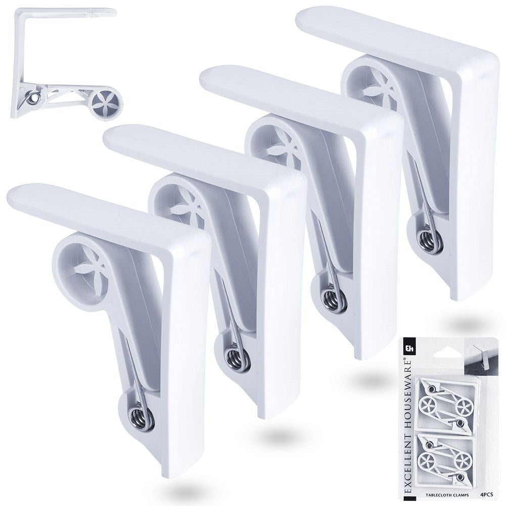 Four Cloth Clips - Perfect for fabric and disposable cloths