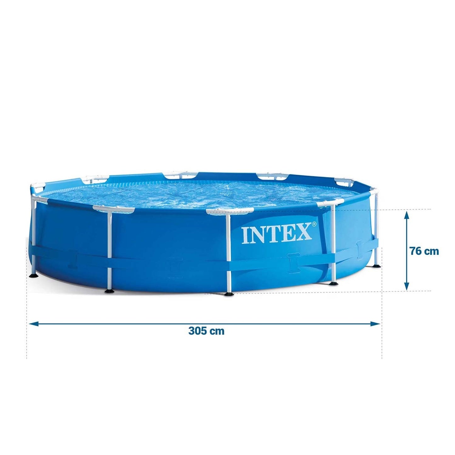 Frame garden pool 305 x 76 cm 16in1 INTEX 28202GN
