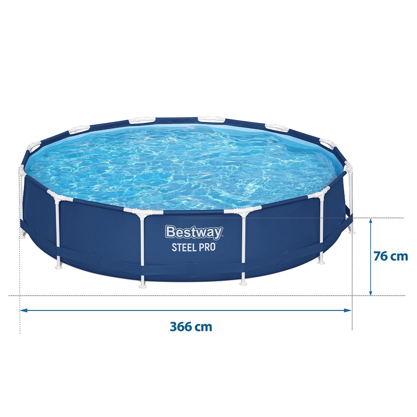 Frame garden pool 366 x 76 cm Bestway 56706