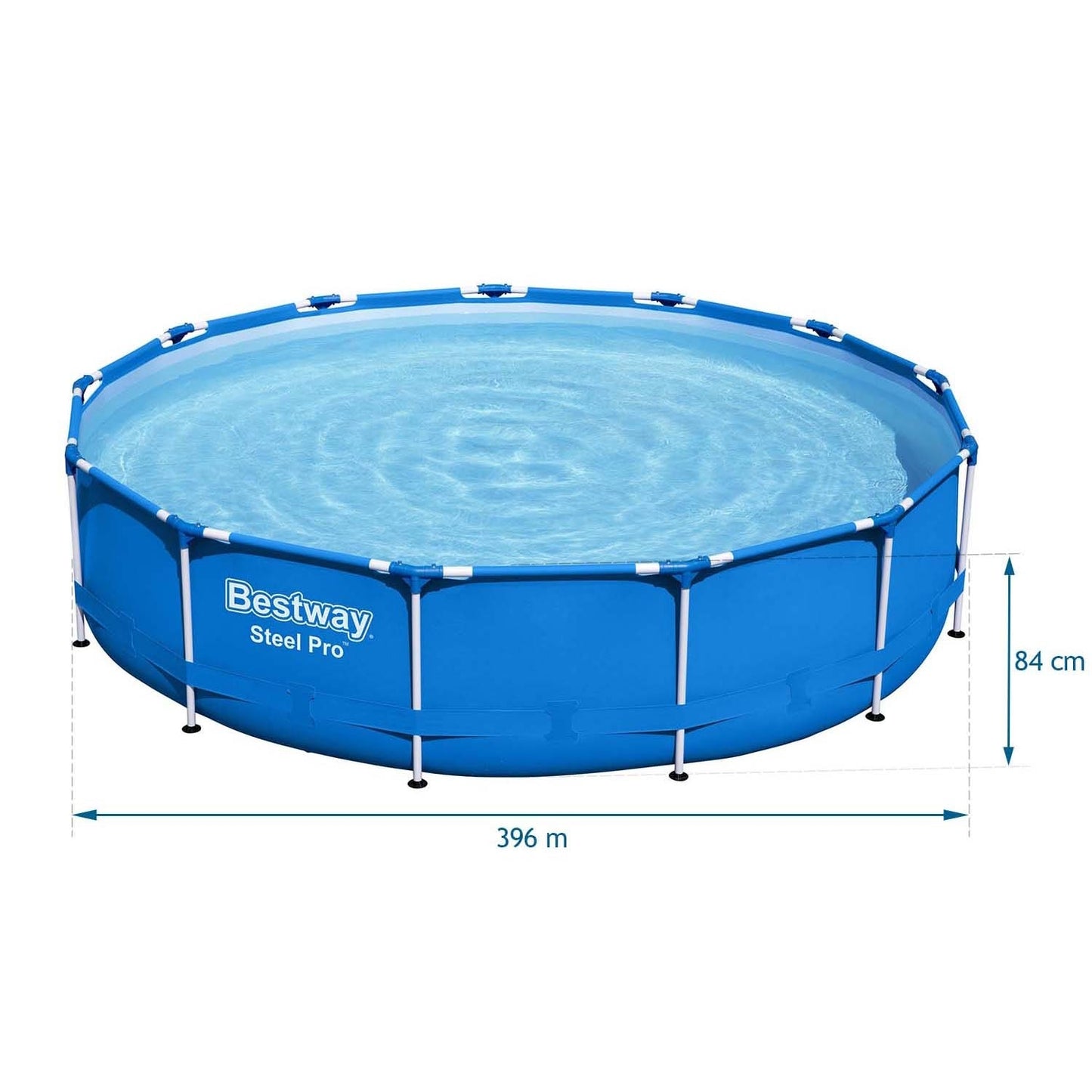 Frame garden pool 396 x 84 cm 16in1 Bestway 5612E