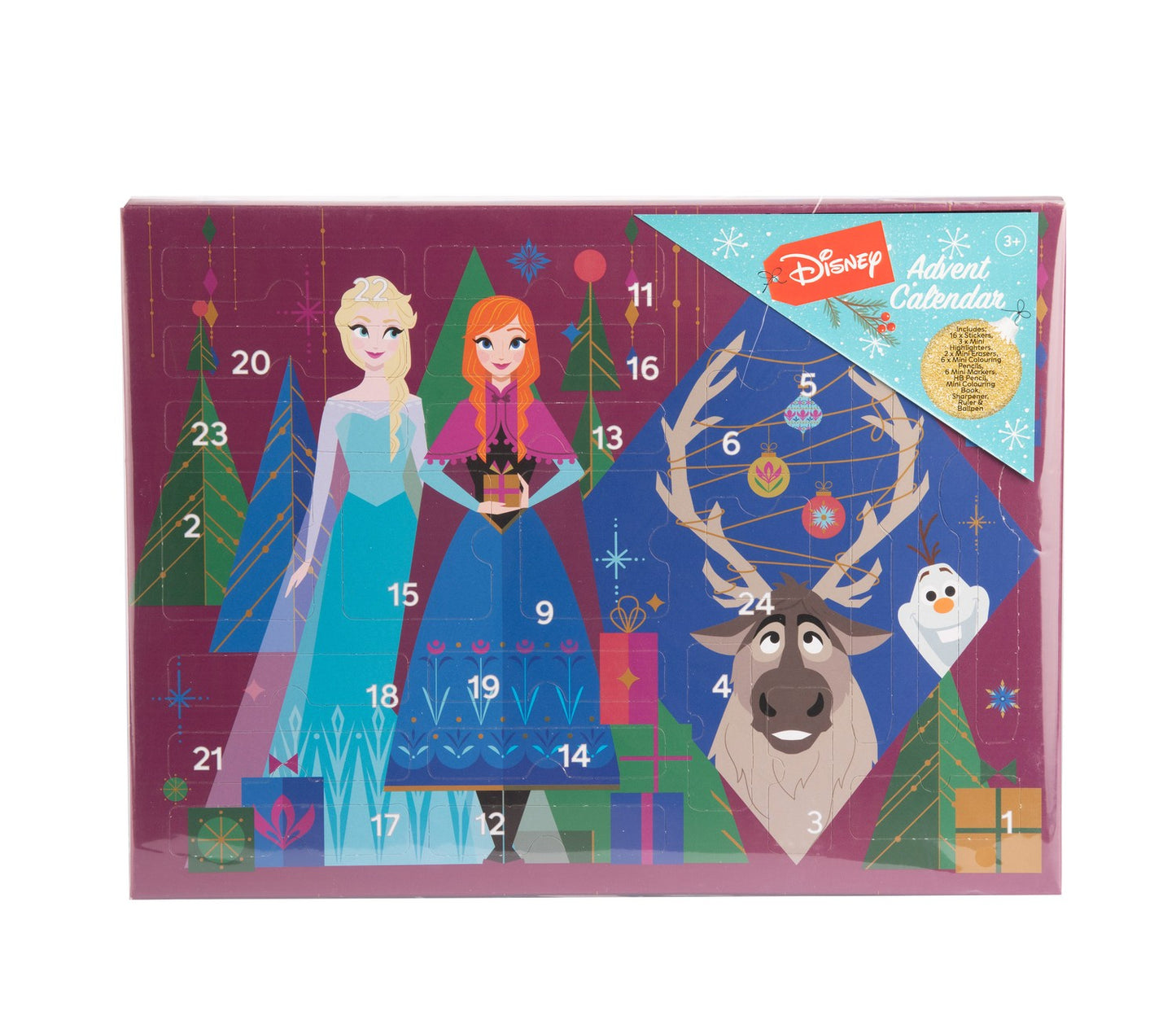 Frozen Advent Calendar with 24 Craft Surprises