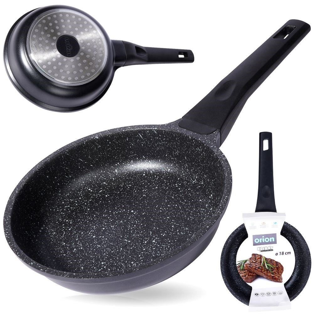 Frying pan with Granite coating for All Stoves