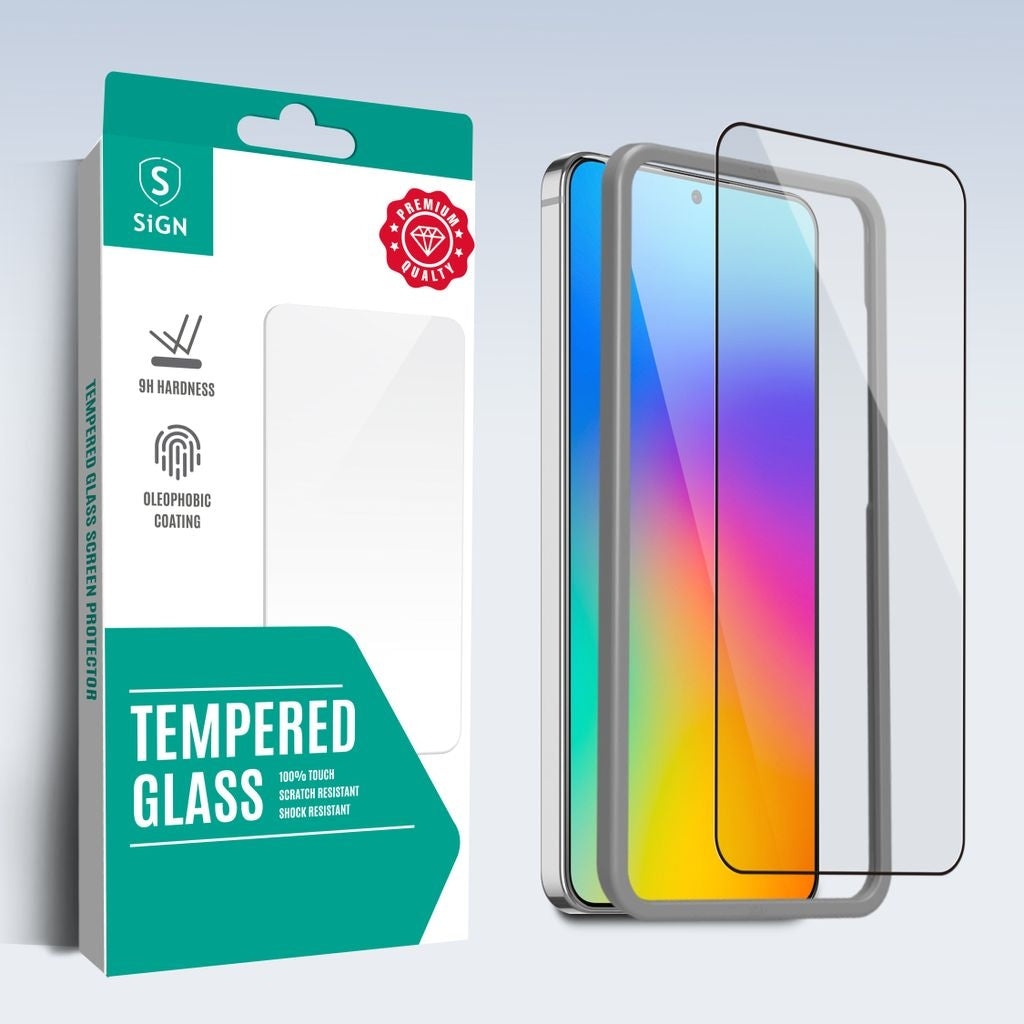 Full Cover Screen Protector for Samsung Galaxy S24 Plus with Mounting Frame