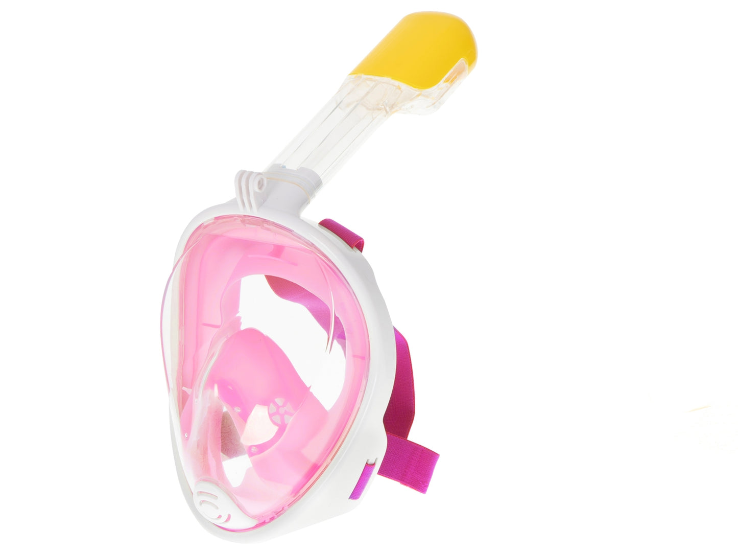 Full folding snorkel mask S/M pink