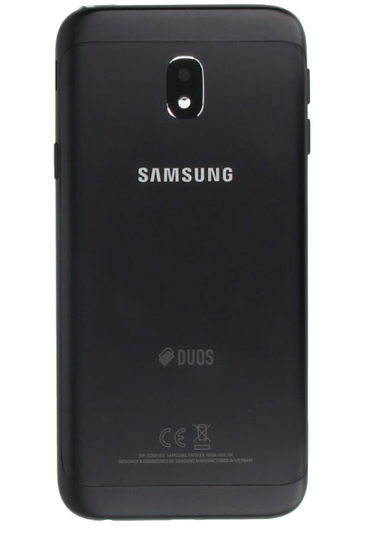 Galaxy J3 2017 Back Cover Duos Black